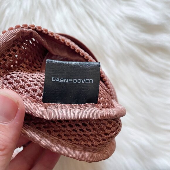 NEW Dagne Dover Warm Dust Pink Mara Air Mesh Phone Sling Crossbody Purse Bag - Picture 7 of 8